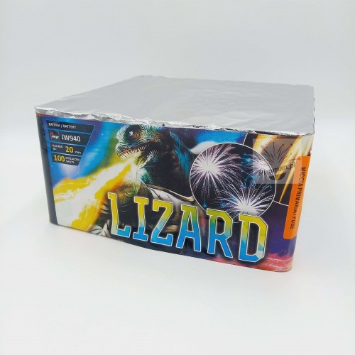 Wyrzutnia Lizard JW940 Jorge – 100 strzałów 20 mm fajerwerki Piroman