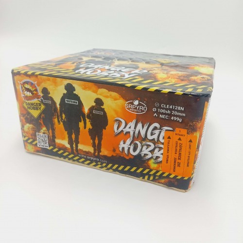 Danger Hobby CLE4128N – 100 strzałów 20 mm od SrPyro. Kup legalnie w Piroman.pl – szybka dostawa!