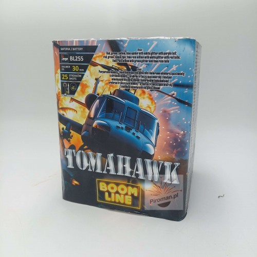 Wyrzutnia Tomahawk BL255 Jorge 25 strzałów 30 mm fajerwerki Piroman