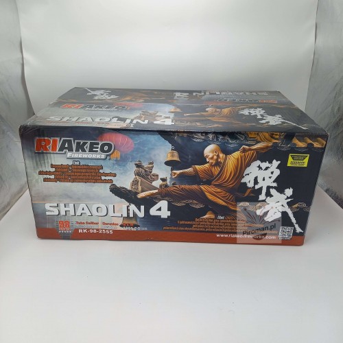 Wyrzutnia Shaolin 4 RK-98-2555 Riakeo 98 strzałów 30 mm fajerwerki