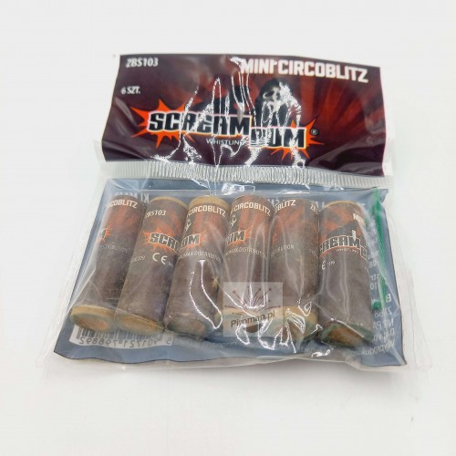 Bączki Circoblitz Mini Scream Bum ZBS103 Zom Bum – opakowanie 6 sztuk