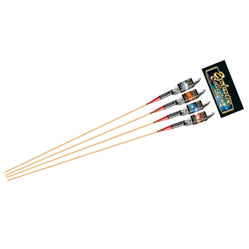 Rakiety Exclusive Collection JR25 Jorge – zestaw 4 rakiet premium | Piroman.pl