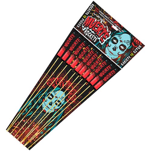 Rakiety hukowe Muerte JR103 Jorge – 10 sztuk o potężnym huku | Piroman.pl