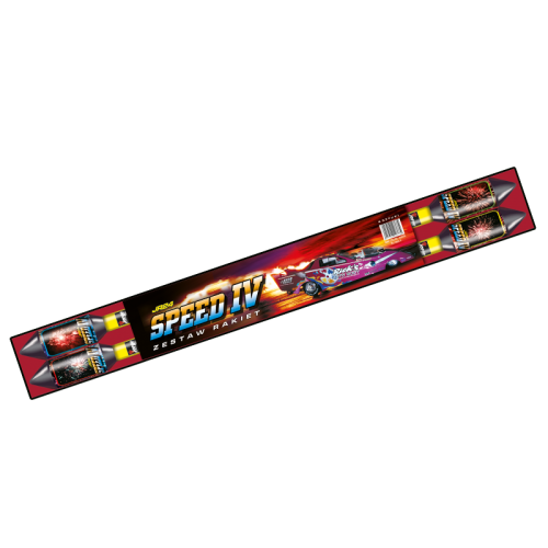 Rakiety Speed IV JR24 Jorge – 4 sztuki rakiet fajerwerki | Piroman.pl