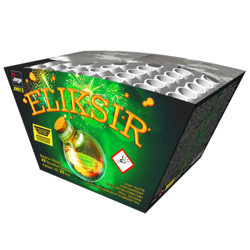 Wyrzutnia kątowa Eliksir JW912 Jorge 49 strzałów 20 mm fajerwerki | Piroman.pl