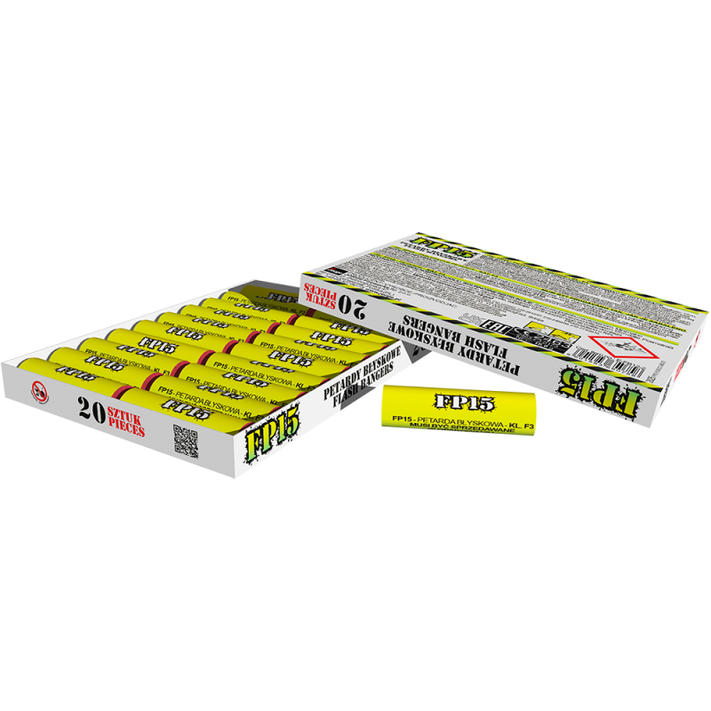 Petardy Flash Bangers FP15 Jorge 20 sztuk – mocne petardy z lontem | Piroman.pl