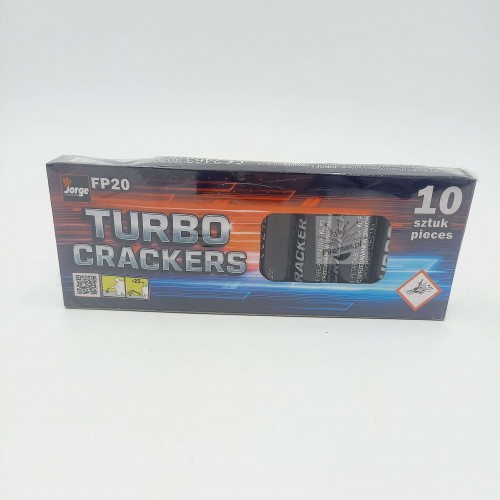 Petardy Turbo Crackers FP20 Jorge 10 sztuk – mocny huk, efektowne fajerwerki | Piroman.pl