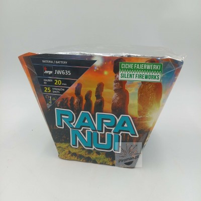 Wyrzutnia kątowa Rapa Nui JW635 Jorge 25 strzałów 20 mm fajerwerki | Piroman.pl