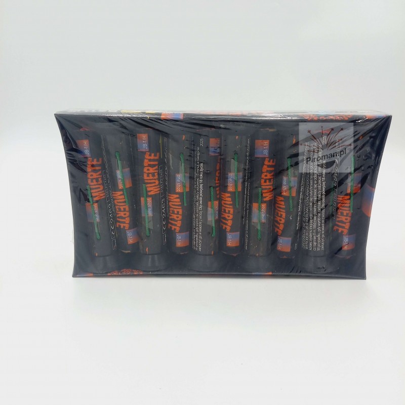 Single Shoty Hukowe Muerte JB-1H Jorge 10 sztuk fajerwerki