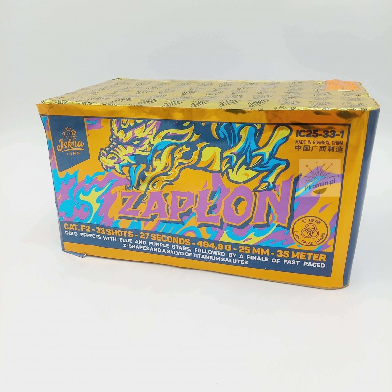 Wyrzutnia Zapłon IC25-33-1 Iskra – bateria 33 strzały 25 mm