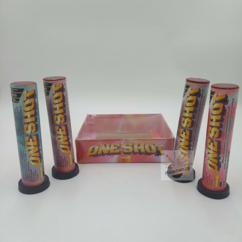 Single Shoty One Shot JB10 Jorge – 4 sztuki fajerwerki | Piroman.pl