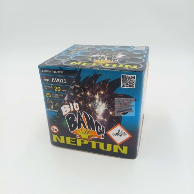 Wyrzutnia Neptun JW011 Jorge – 25 strzałów 20 mm fajerwerki | Piroman.pl