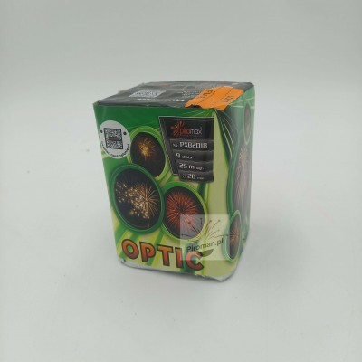 Wyrzutnia Optic PXB2018 Piromax – 9 strzałów 20 mm | Kolorowe fajerwerki Piroman.pl