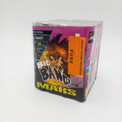 Wyrzutnia Mars JW07 Jorge 16 strzałów 20 mm fajerwerki | Piroman.pl