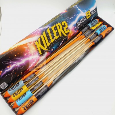 Rakiety Killer 2 JR81 Jorge – zestaw 8 rakiet 30 mm