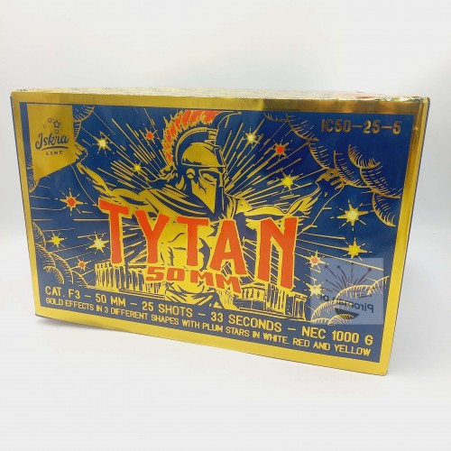 Wyrzutnia Tytan IC50-25-5 Iskra – bateria 25 strzałów 50 mm