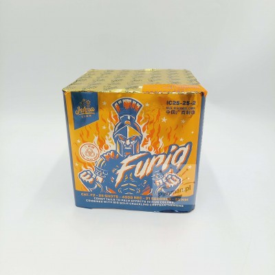 Wyrzutnia Furia IC25-25-2 Iskra – bateria 25 strzałów 25 mm