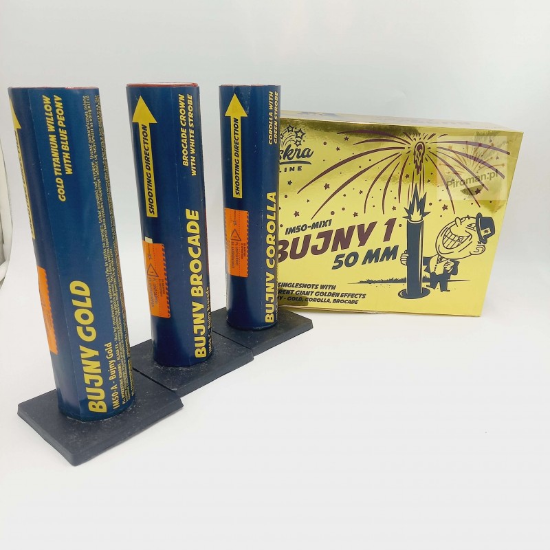 Single Shot Bujny 1 IM50-MIX1 Iskra – zestaw 3 single shotów