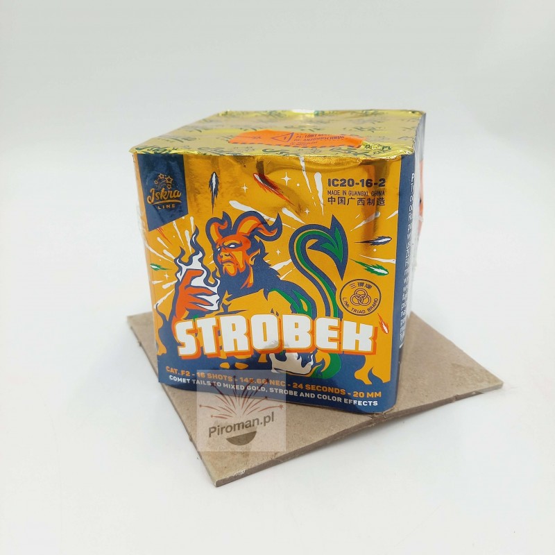 Wyrzutnia Strobek IC20-16-2 Iskra – bateria 16 strzałów 20 mm