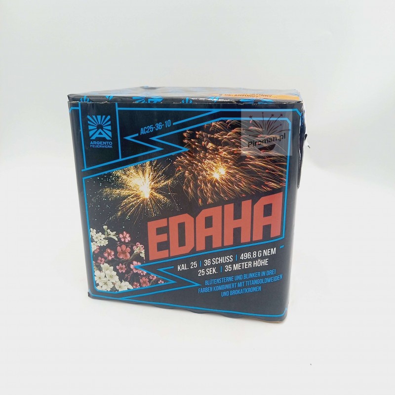 Wyrzutnia Edaha AC25-36-10 Argento – bateria 36 strzałów 25 mm