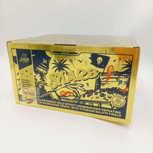 Wyrzutnia Skarb IC18-100-2 Iskra – bateria 100 strzałów 18 mm