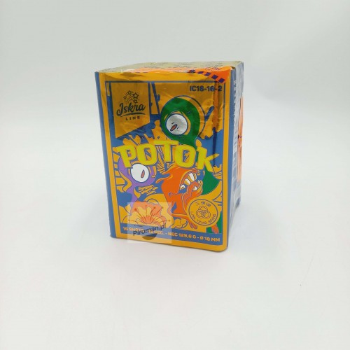 Wyrzutnia Potok IC18-16-2 Iskra – bateria 16 strzałów 18 mm