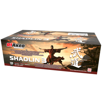 Compound Shaolin 3 RK-206-2563 Riakeo – 206 strzałów 20/30 mm