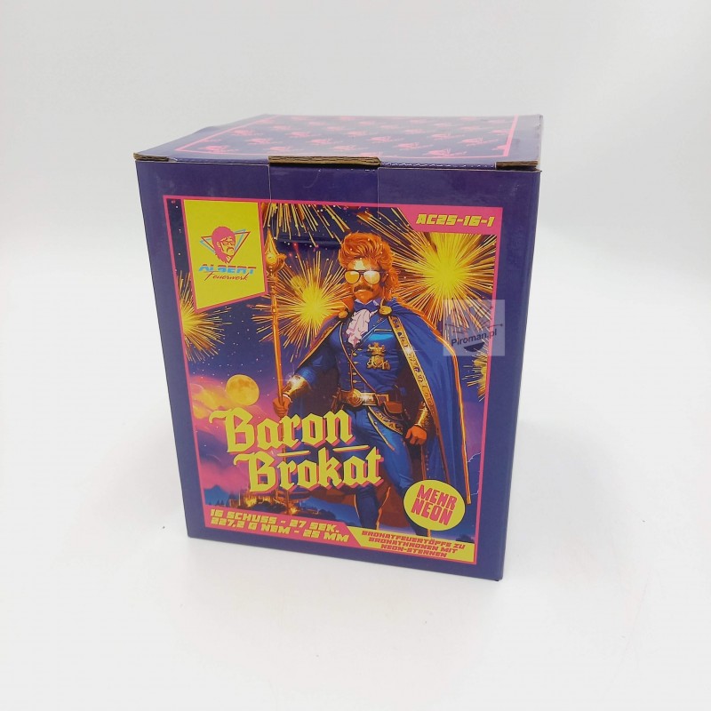 Wyrzutnia Baron Brokat AC25-16-1 Albert – bateria 16 strzałów 25 mm