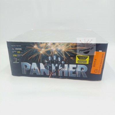 Wyrzutnia Panther JW490 Jorge 100 strzałów 20 mm – mieszana bateria fajerwerków