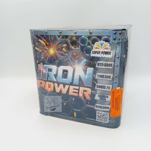Iron Power B25-3801 Super Power 25 strzałów 38 mm