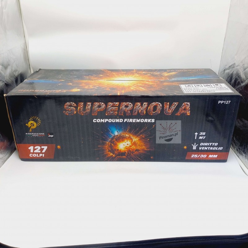 Wyrzutnia Supernova PP127 127 strzałów 25/30 mm – compound z mieszanym układem wystrzałów