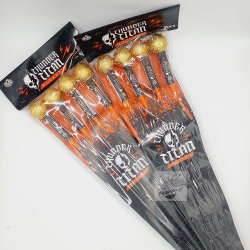 Rakiety Hukowe Thunder Titan 22303-01 SrPyro 4 sztuki