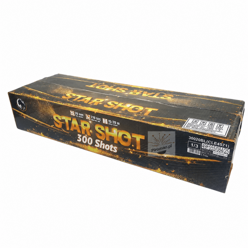 Star Shot 30020BL Black Panther 300 strzałów 20 mm