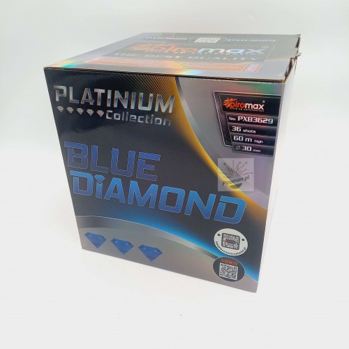 Wyrzutnia Blue Diamond PXB3629 Piromax 36 strzałów 30 mm – układ prosty