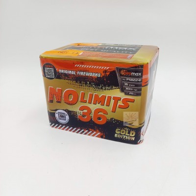 Wyrzutnia No Limits Gold PXB2241 Piromax 36 strzałów 20 mm – układ prosty