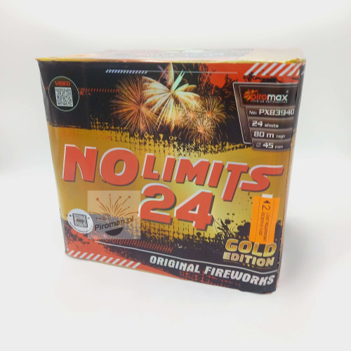 Wyrzutnia No Limits Gold 24 PXB3940 Piromax 24 strzały 45 mm
