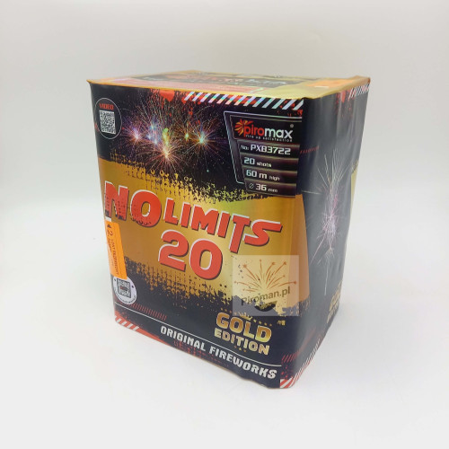 Wyrzutnia No Limits Gold 20 PXB3722 Piromax 20 strzałów 36 mm