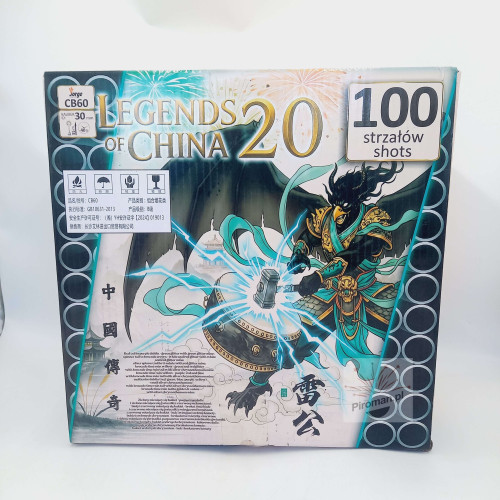 Wyrzutnia Legends of China 20 CB60 Jorge 100 strzałów 30 mm