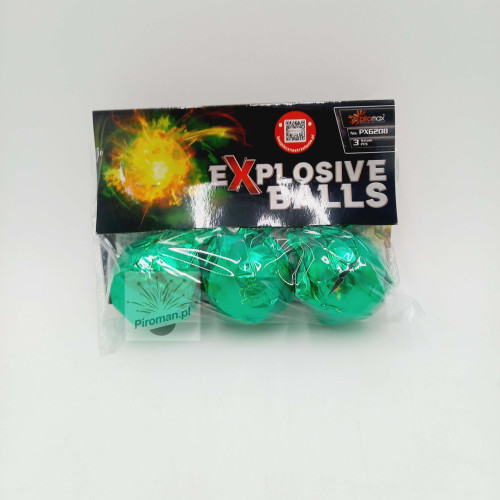 Petardy Explosive Balls PXG208 Piromax 3 sztuki