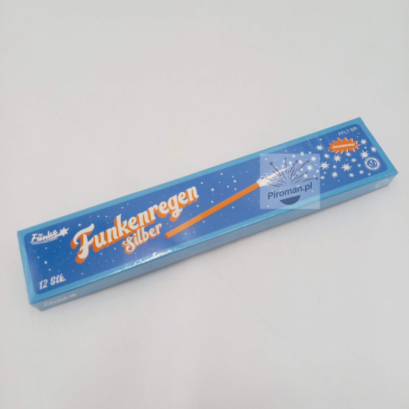 Zimne ognie Funkenregen Silber FFL7-SR Funker 12 sztuk