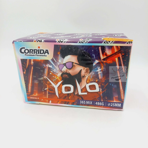 Wyrzutnia YOLO JMX36-4 Corrida 36 strzałów 25 mm