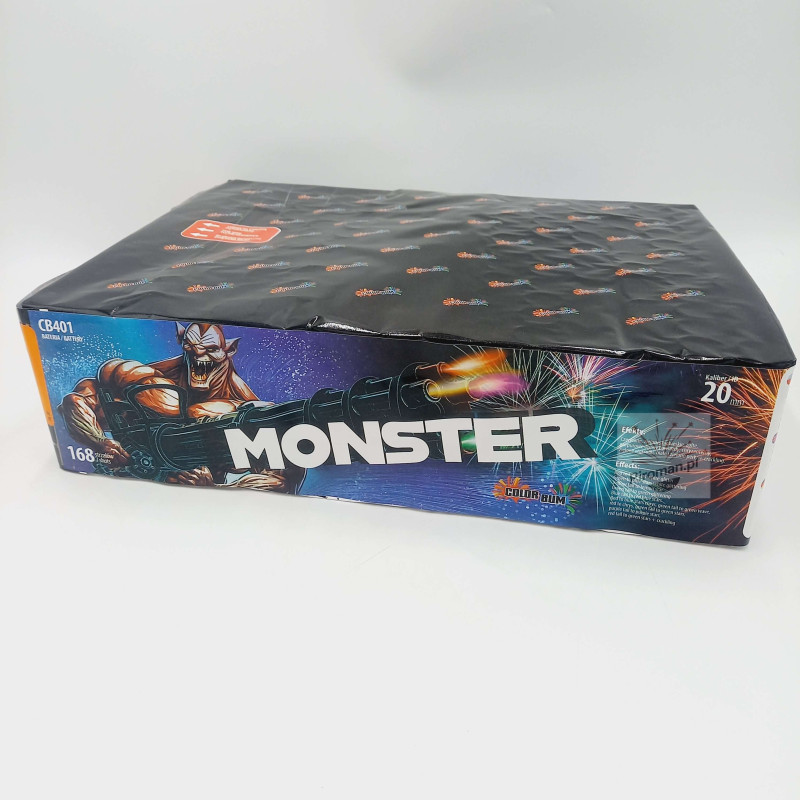 Monster CB401 Zom Bum – wyrzutnia 168 strzałów 20 mm