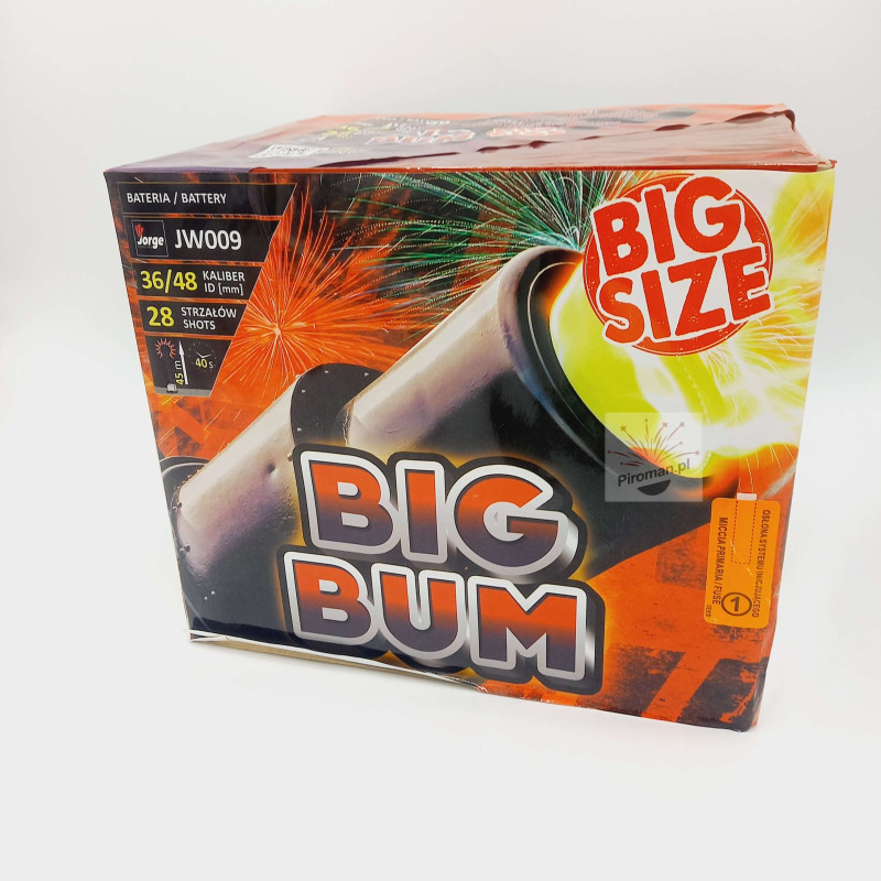 Big Bum JW009 Jorge – wyrzutnia 28 strzałów 36/48 mm