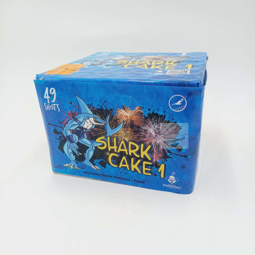 Wyrzutnia Shark Cake 1 DB22 Dextrin 49 strzałów 20 mm