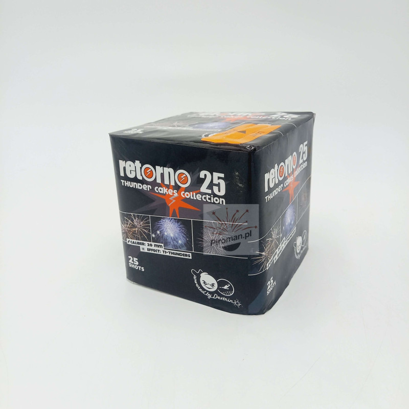 Wyrzutnia Retorno 25 DB21 Dextrin 25 strzałów 20 mm
