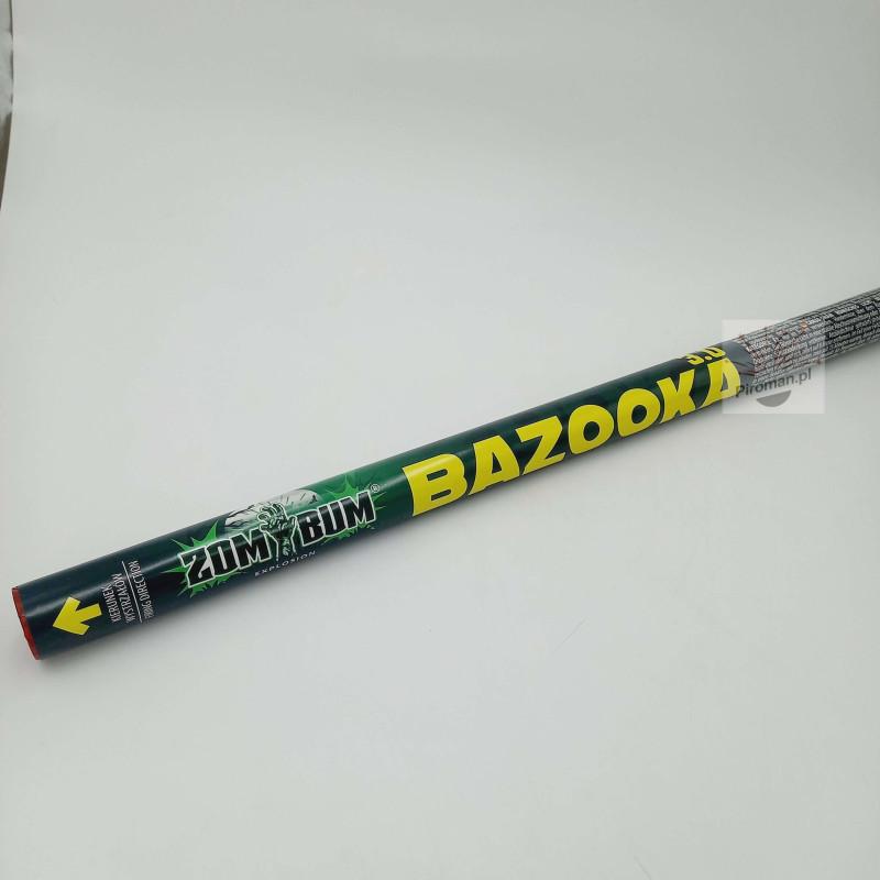 Rzymski ogień Bazooka 3.0 Salute ZB362 Zom Bum 5 strzałów 30 mm