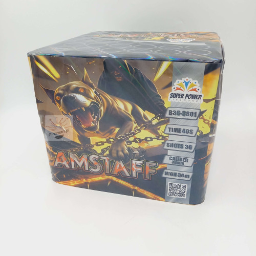 Wyrzutnia Amstaff B36-3801 Super Power 36 strzałów 38 mm