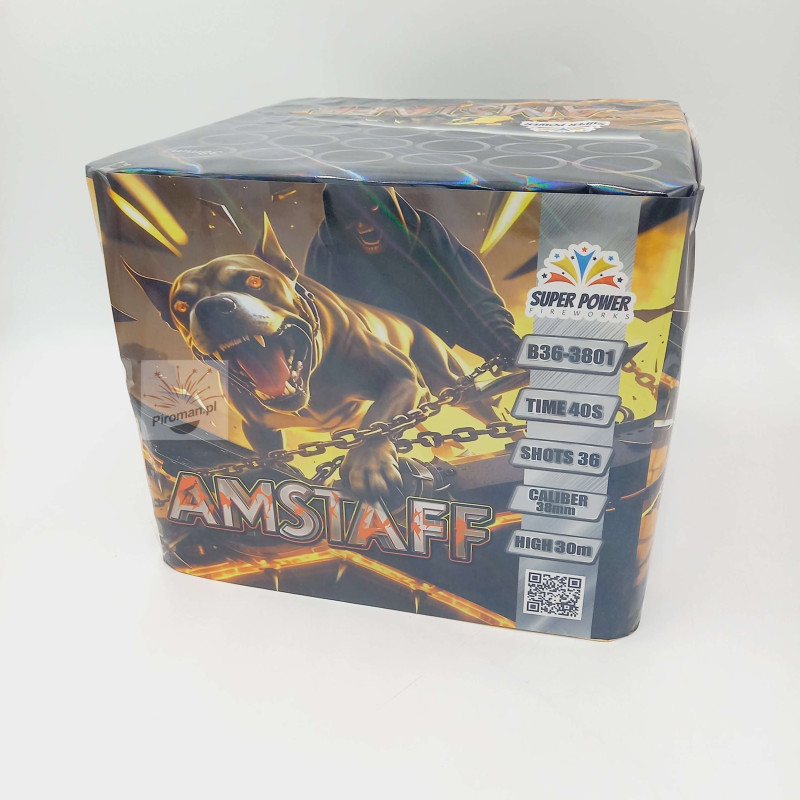 Wyrzutnia Amstaff B36-3801 Super Power 36 strzałów 38 mm
