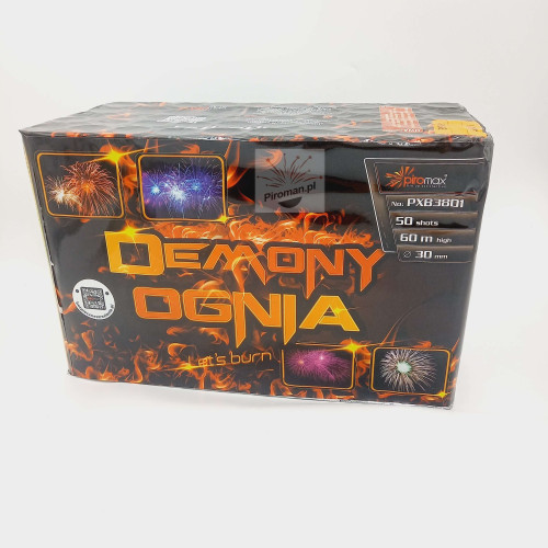 Demony Ognia PXB3801 Piromax – 50 strzałów 30 mm