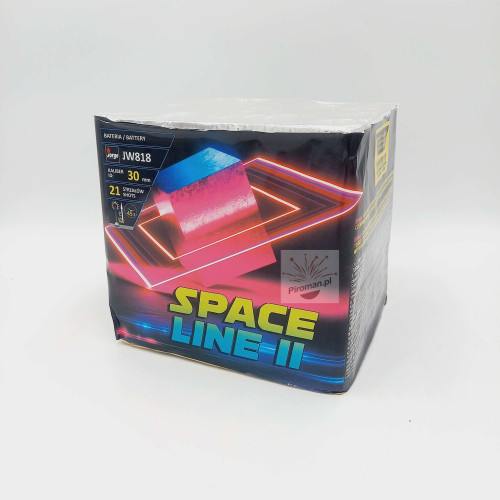 Wyrzutnia Space Line II JW818 Jorge 21 strzałów 30 mm fajerwerki Piroman